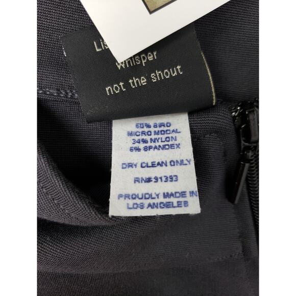 Spirithouse Women's Half Zip Dark Grey Sweatshirt Size M Front Pockets Lagenlook - Picture 7 of 8